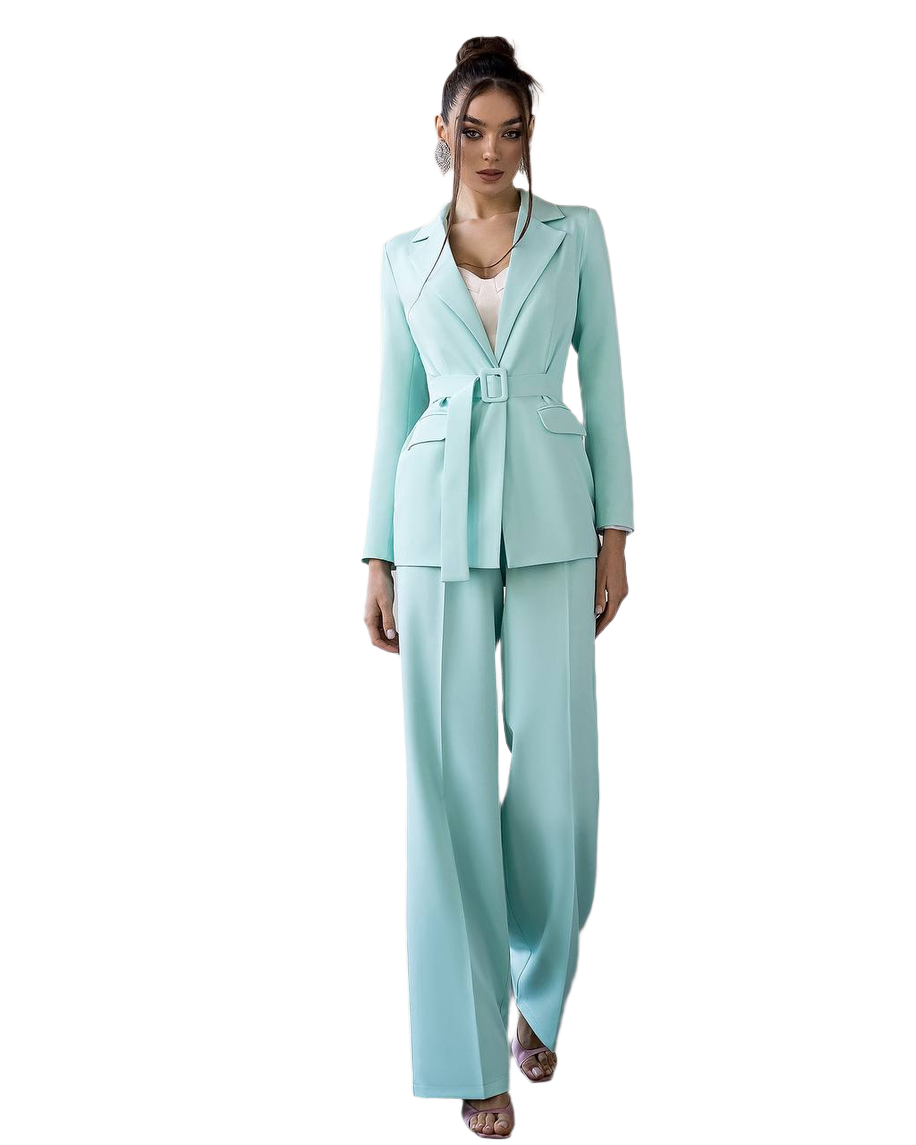 Chic Lux Class Suit Set Jacket and Pants for Women Fashion