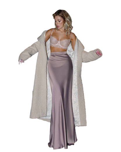 Premium Pandora Satin Long Skirt for Women
