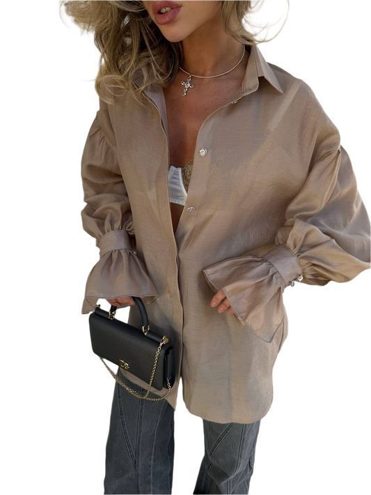 Loose Fit Womens New York Shirt One Size