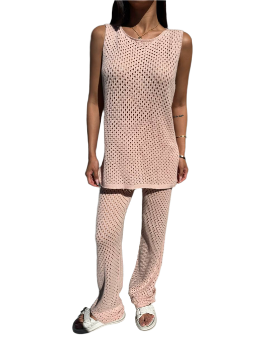 Luxury Seamless Knitted Cotton Suit for Women