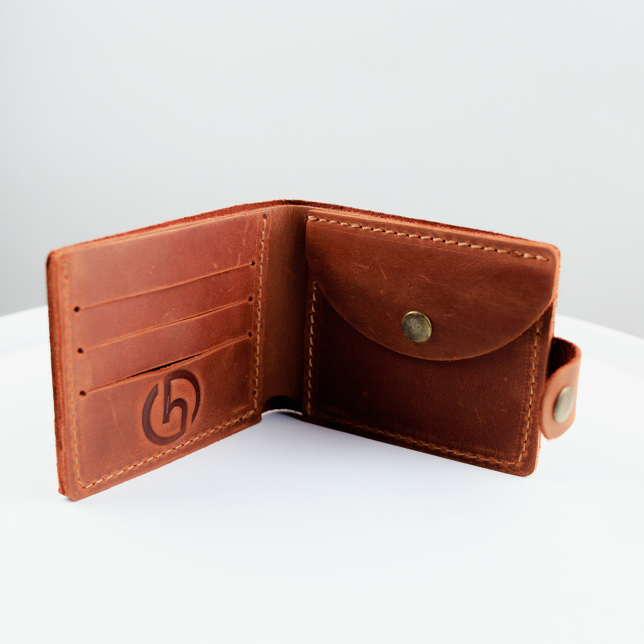 Handmade Genuine Leather Crocodile Embossed Mens Wallet Gift for Him