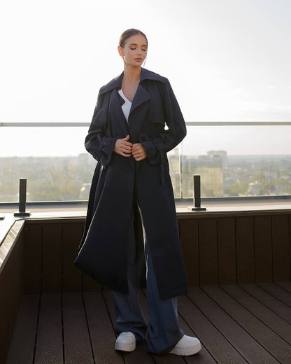 Stylish Cotton Trench Coat in Multiple Colors Perfect for All Seasons