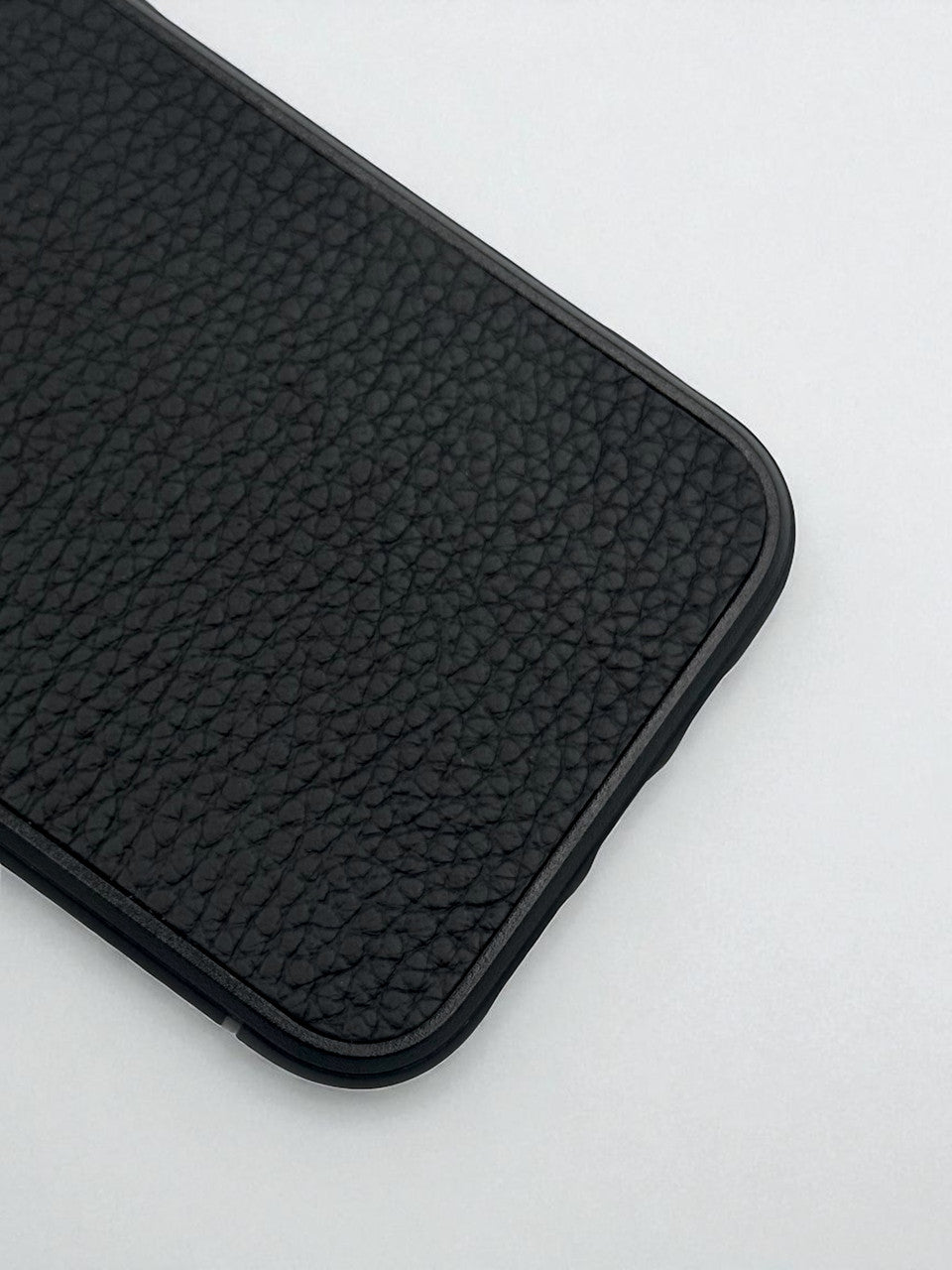 Handmade Black Flotar Leather Phone Case Shockproof Polycarbonate Gift for Him