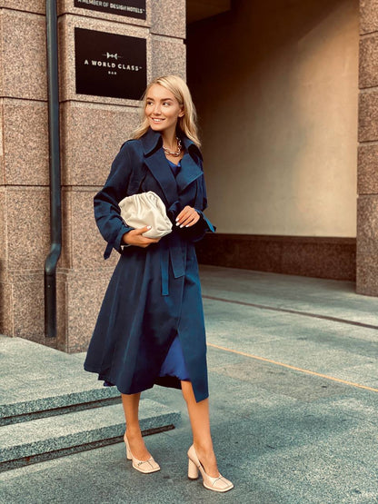 Stylish Cotton Trench Coat in Multiple Colors Perfect for All Seasons