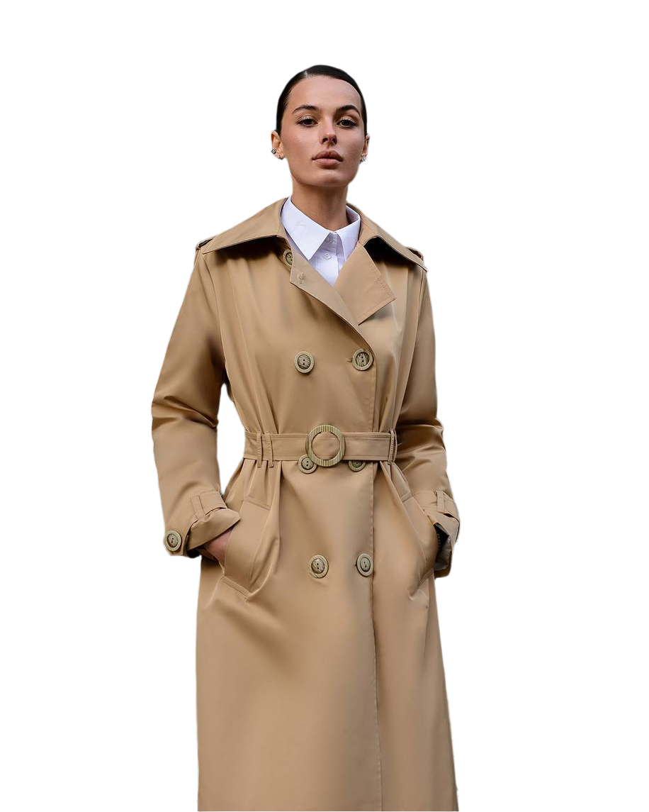 Chic Beige Trench Coat Stylish and Versatile Outerwear for Every Occasion