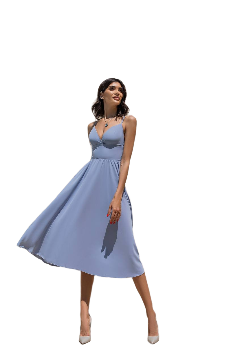 Elegant Sany Dress in Premium Las Vegas Knitwear