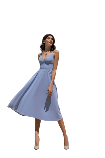 Elegant Sany Dress in Premium Las Vegas Knitwear