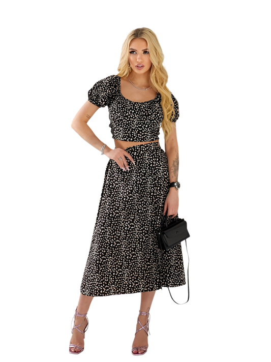 Elegant Lightweight Summer Two-Piece Suit for Women