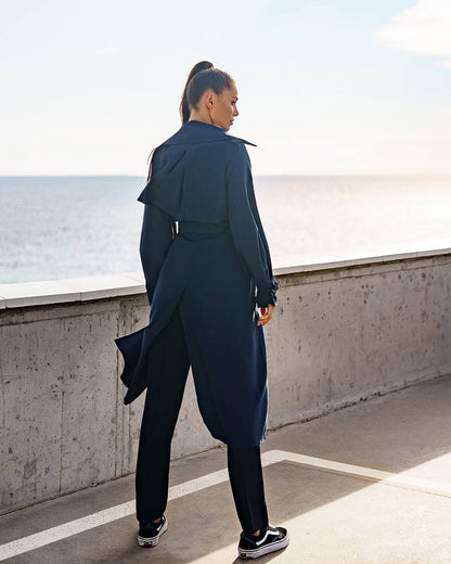 Stylish Cotton Trench Coat in Multiple Colors Perfect for All Seasons