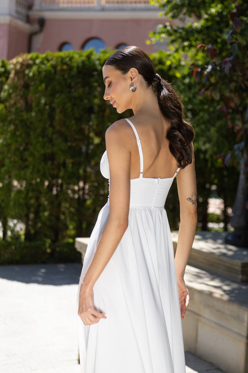 Sany Elegant Midi Dress in Premium Las Vegas Knitwear