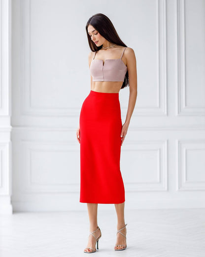 Stylish Bandage Knit Top Perfect for Any Occasion in Various Colors