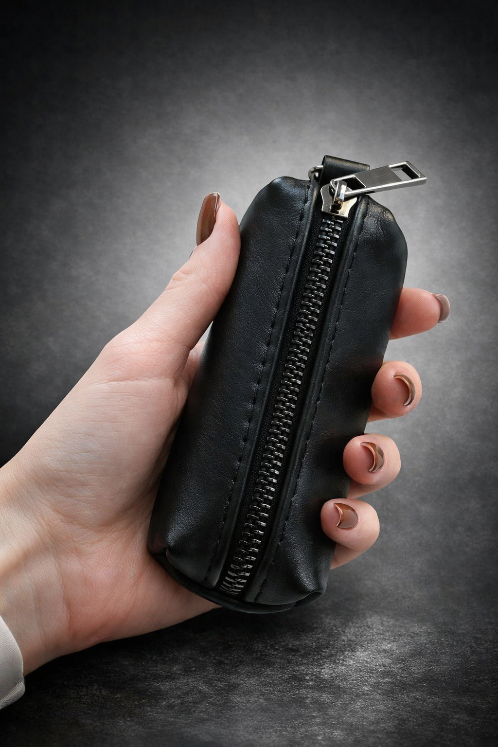 Genuine Smooth Leather Key Holder Handmade Gift for Him or Her Premium Leather Key Case