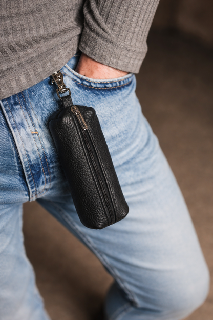 Handmade Leather Key Holder For Men Gift For Him Key Pouch