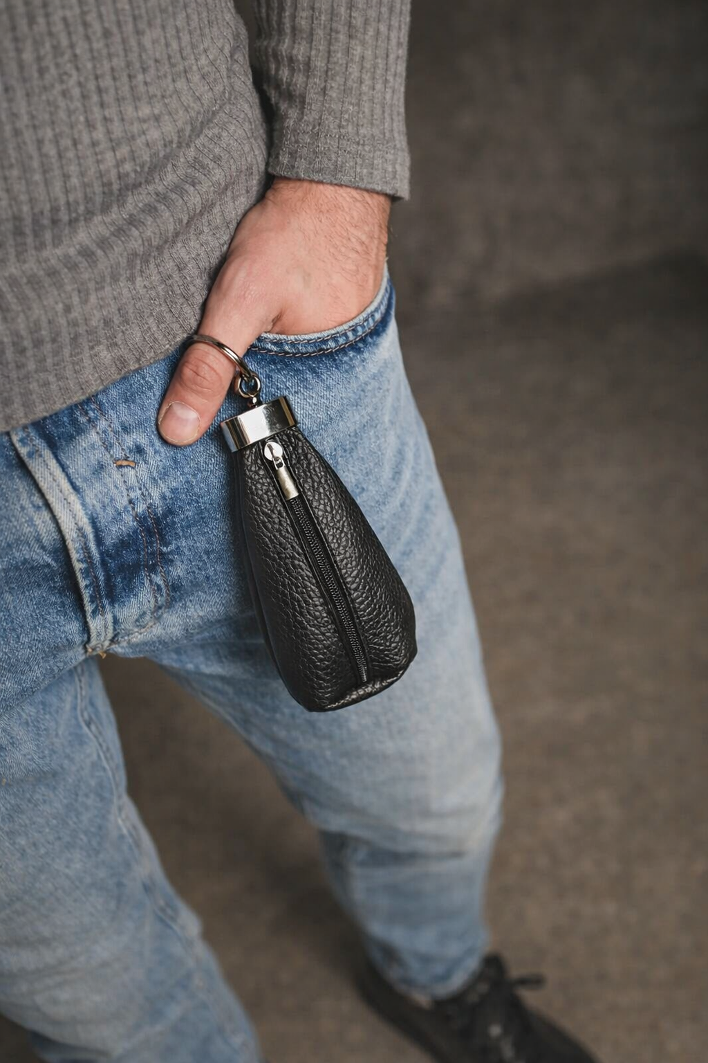 Handmade Mens Leather Key Holder Key Case Gift for Him