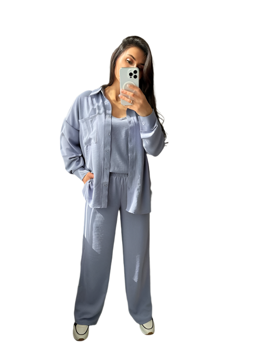 Stylish Comfortable Three-Piece Suit Set for Women