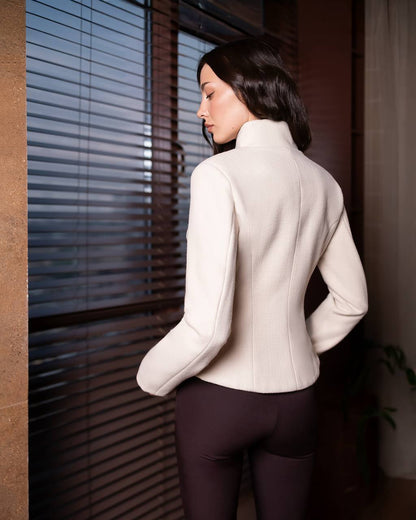 Womens Flare Trousers High Rise Full Length Pants