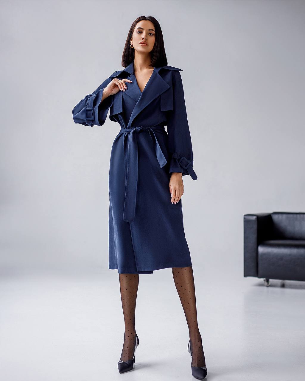 Stylish Cotton Trench Coat in Multiple Colors Perfect for All Seasons