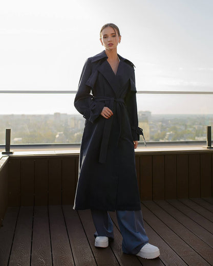 Stylish Cotton Trench Coat in Multiple Colors Perfect for All Seasons