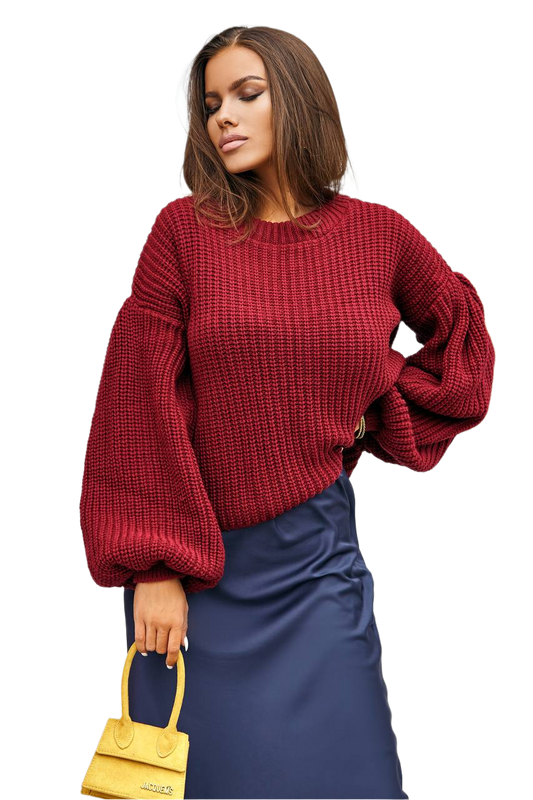 Cozy Knitted Sweater in Multiple Colors Perfect for Any Occasion