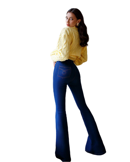 Stylish Blue Denim Jeans for Women in Various Sizes