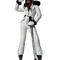 White With Black Fur