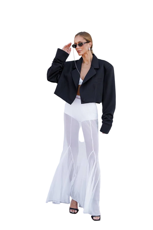 Sheer Mesh Skirt with Built In Shorts Women Skirt Shorts Set Euro Mesh Micro Diving