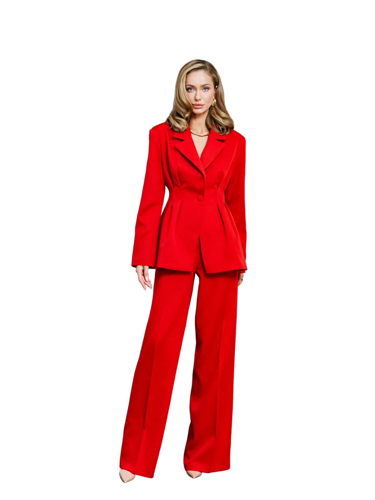 Tailored Womens Suit Diagonal Crepe Premium Two Piece