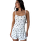 White with black