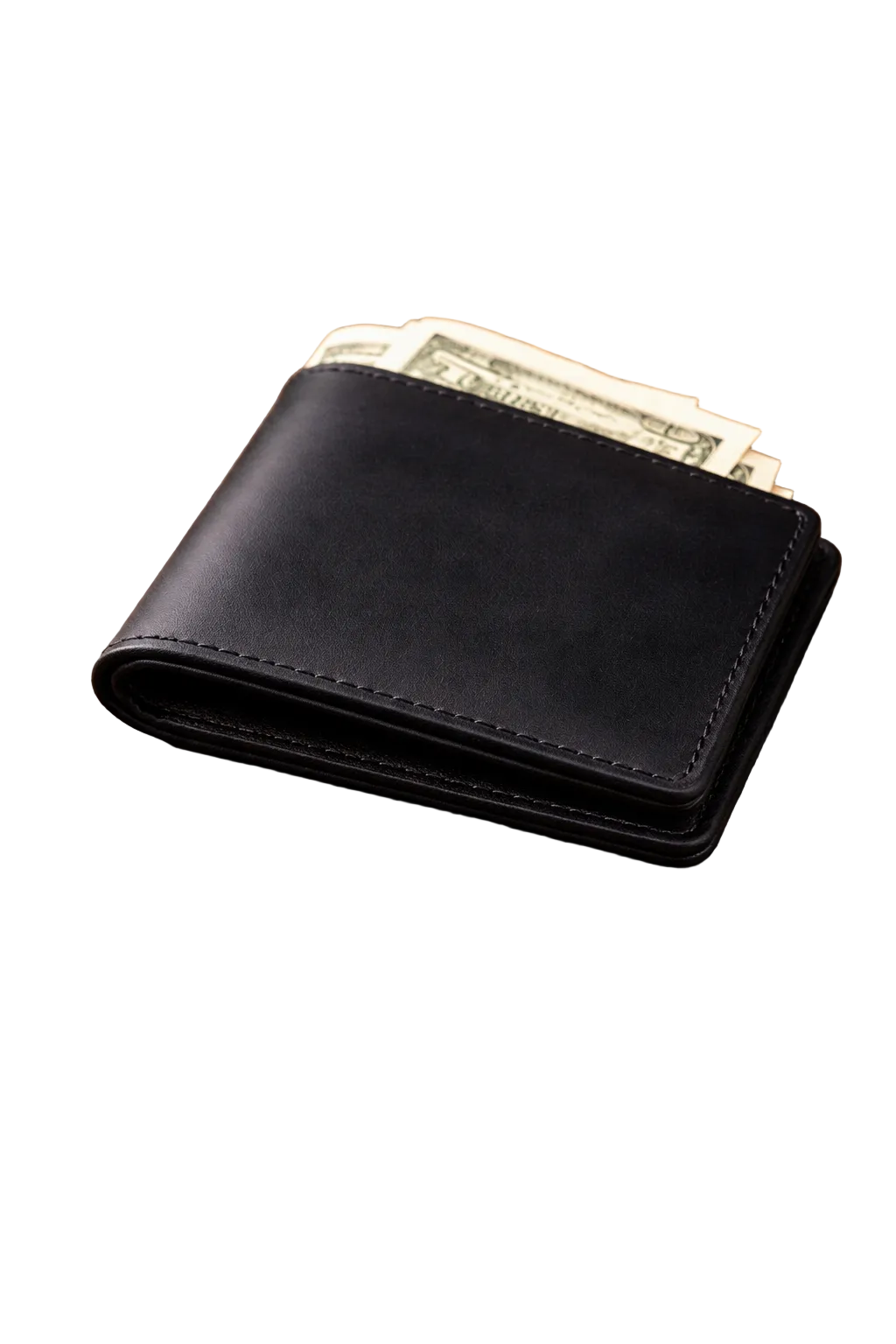 Handmade Mens Bifold Wallet Genuine Leather Slim Minimalist Gift For Him