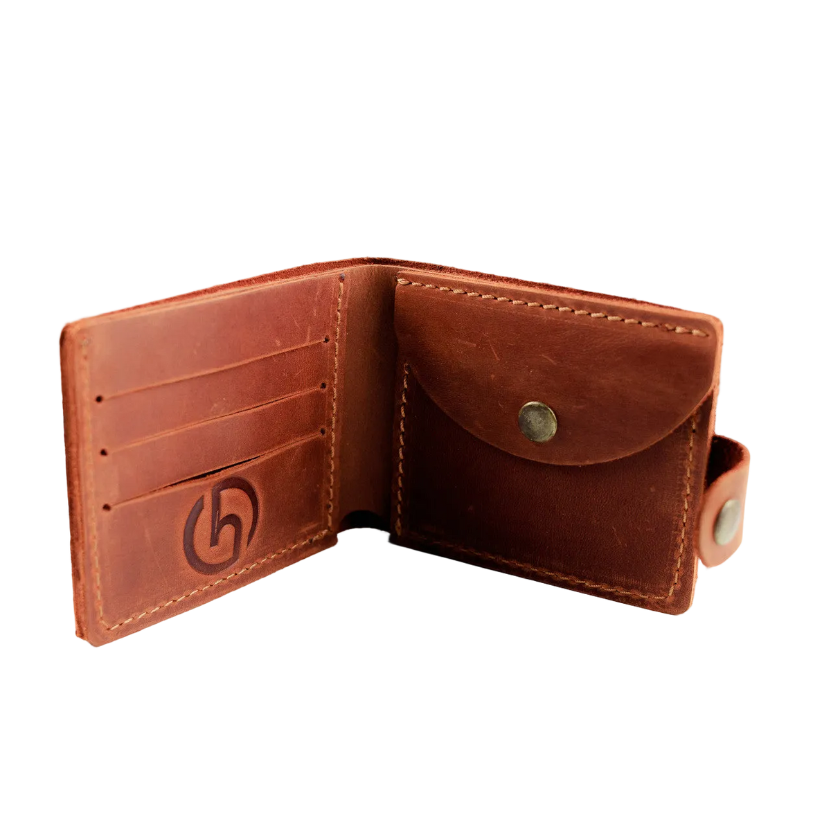 Handmade Genuine Leather Crocodile Embossed Mens Wallet Gift for Him