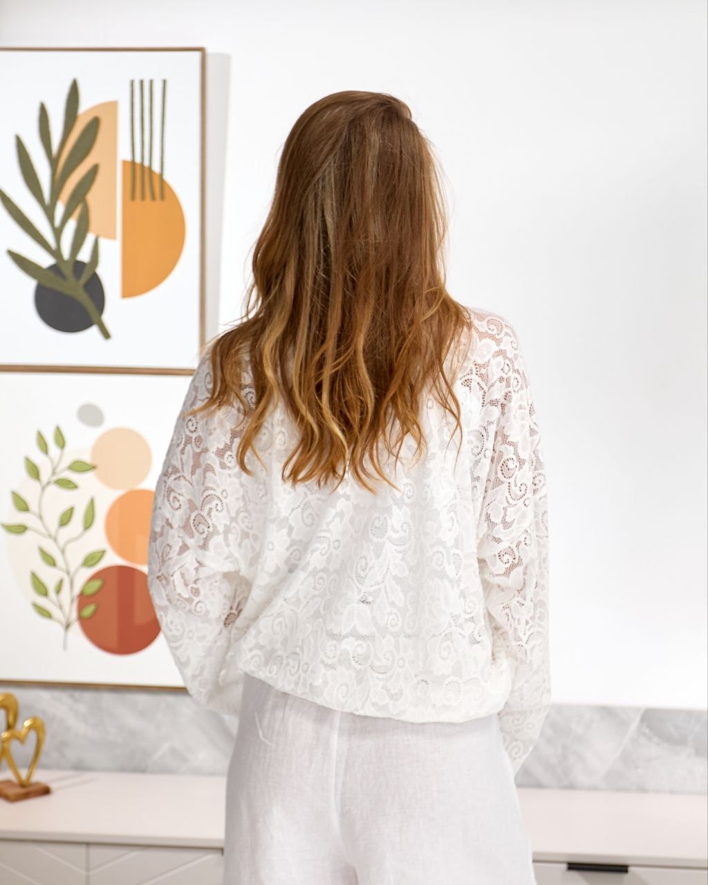 White Lace Bomber Jacket Women Summer Italian Lace