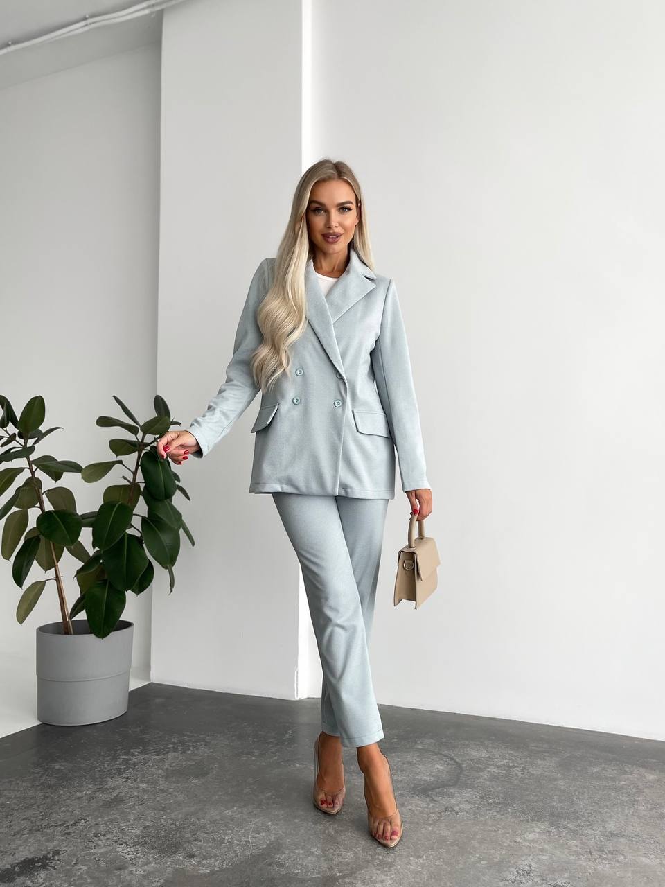 Stylish Two Piece Suit Set for Women Casual Elegant Wear
