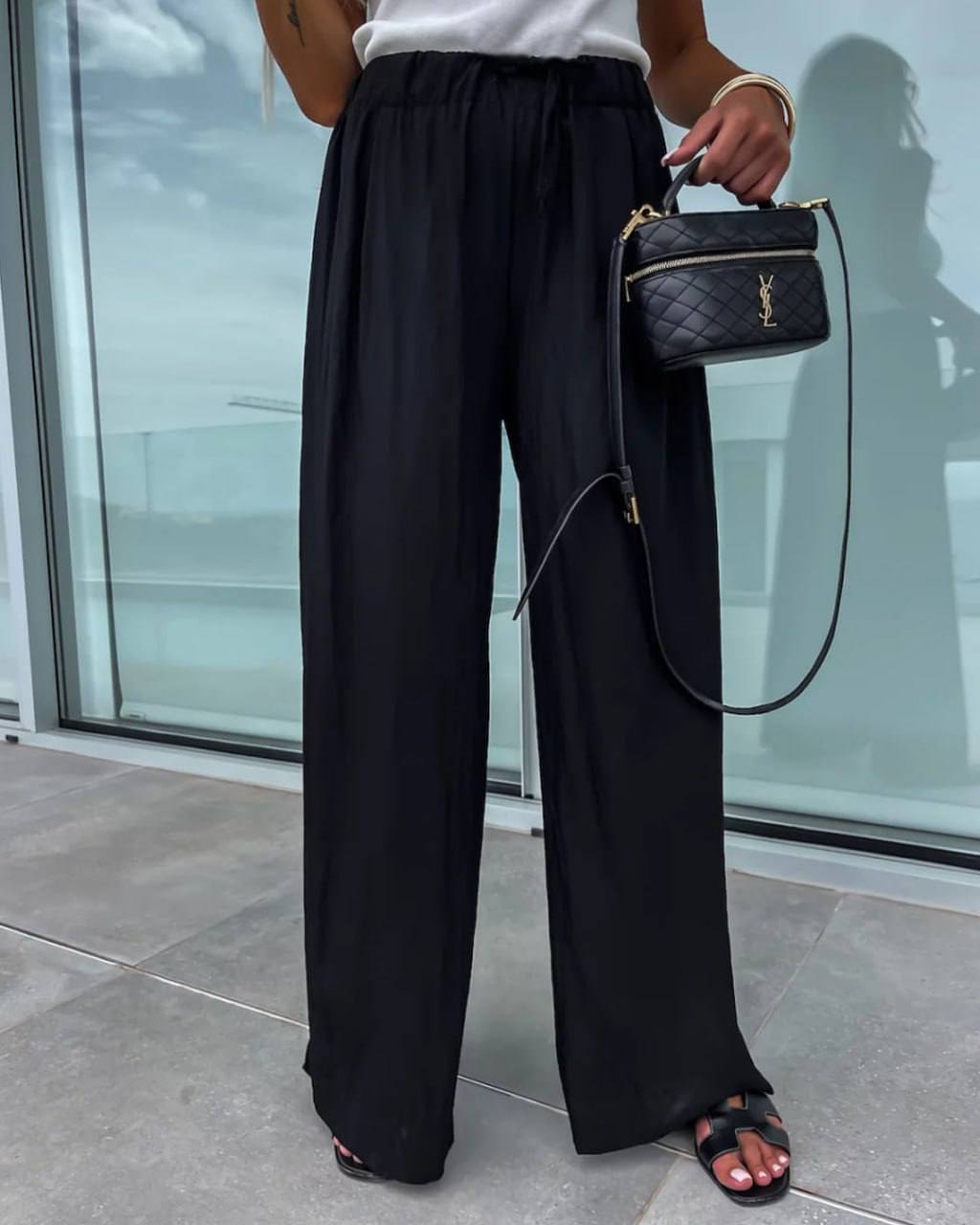 Lightweight Wide Leg Summer Trousers For Women