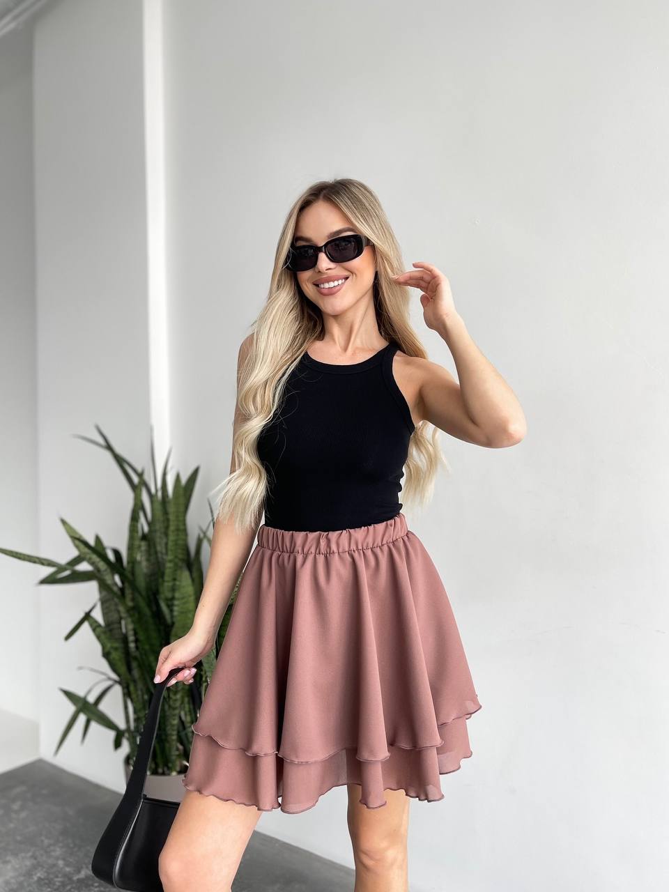 Lightweight Summer Chiffon Skirt for Women