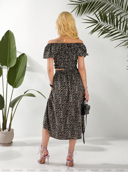 Elegant Lightweight Summer Two-Piece Suit for Women